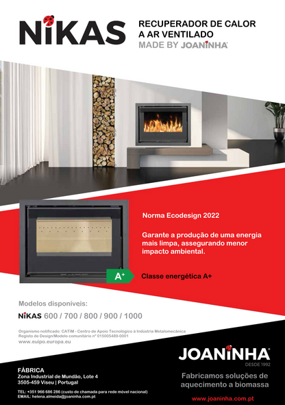 Recuperador de Calor a Ar Ventilado NIKAS